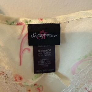 Secret Treasures Cream Chemise